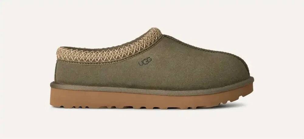 NEW UGG women's tasman slip-on in moss green
